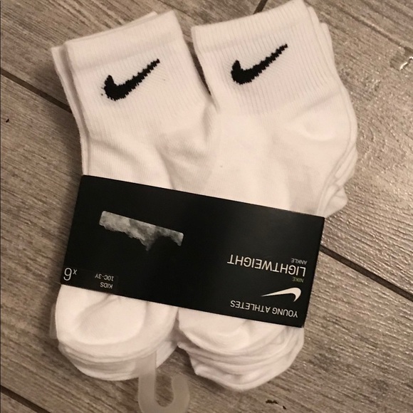 kids nike quarter socks